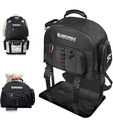 Amazon | 釣武者 ロックワイドリュック S169 | 釣武者 | タックルバッグ